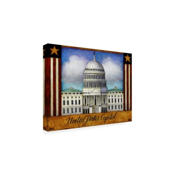 Daniel Patrick Kessler 'The Capitol' Canvas Art,14x19